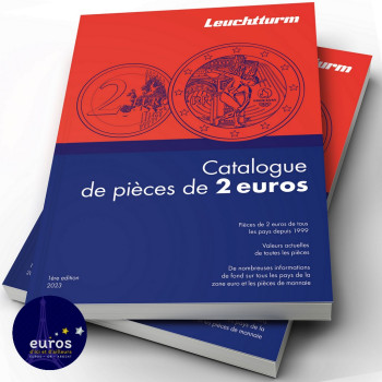 Catalogue de référencement de toutes les pièces de 2 euros 2023 - Disponible en Français, Anglais et Espagnol- LEUCHTTURM