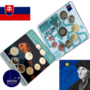 Set BU SLOVAQUIE 2022 - 35ème Anniversaire du Programme Erasmus - Brillant Universel