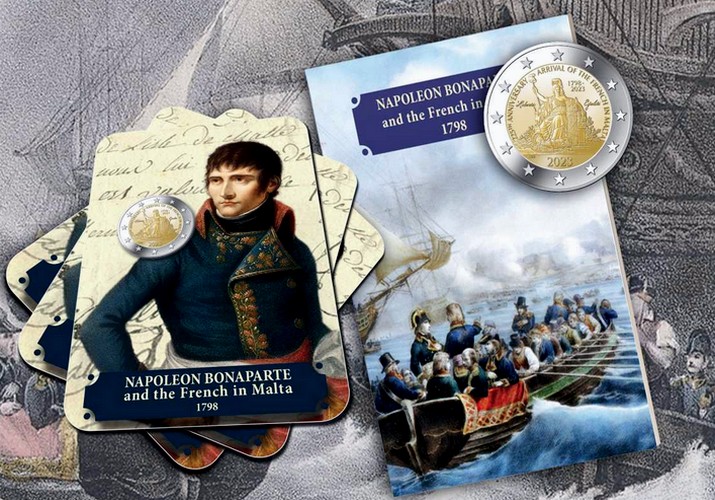 Pièce de 2€ commémorative MALTE 2023 - Bonaparte